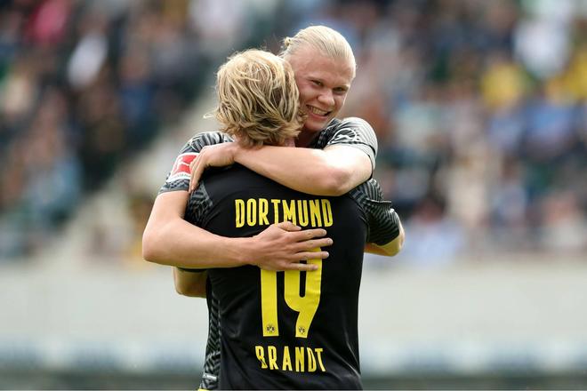 半场：多特1-0霍芬海姆，扬-科托助攻布兰特破门